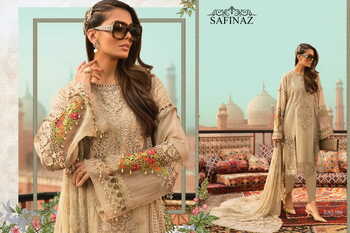 SAFINAZ MARIYA B VOL 9 LAWN COTTON PRINTED PAKISTANI SUITS LATEST COLLECTION