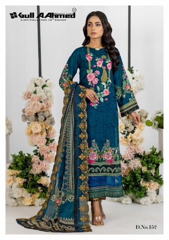 GULL AAHMED LAWN COLLECTION VOL 16 KARACHI SUITS SURAT