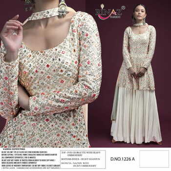 RINAZ FASHION D.NO 1226 COLOUR PAKISTANI SALWAR KAMEEZ WHOLESALER