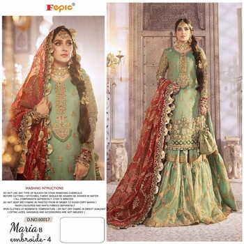 FEPIC ROSEMEEN MARIA B EMBROIDE VOL 4 PAKISTANI SUITS