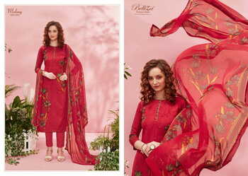 BELLIZA MALANG RAYON DIGITAL PRINTED SUITS LATEST CATALOGUE