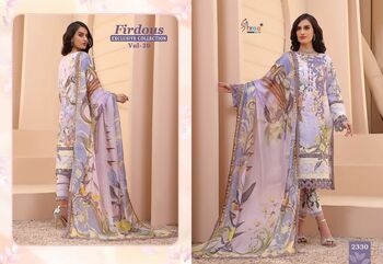 SHREE FABS FIRDOUS EXCLUSIVE COLLECTION VOL 20 2329 TO 2336 SERIES