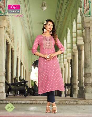 DIYA TRENDS VICTORIA VOL 8 READYMADE KURTI DISTRIBUTOR IN SURAT