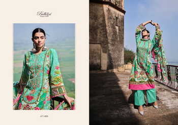 BELLIZA NAIRA COTTON DIGITAL PRINTED EMBROIDERY SUITS COLLECTION 2023