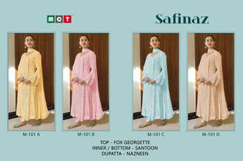 MCT SANA SAFINAZ M 101 PAKISTANI GEORGETTE SUITS COLLECTION 2022