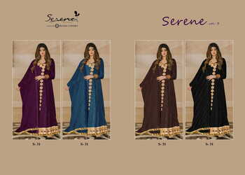 SERENE VOL 3 DESIGNER PAKISTANI SUITS WHOLESALER