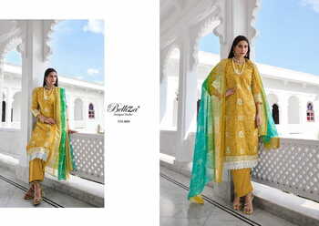 BELLIZA SIYAHI COTTON DIGITAL PRINTED SALWAR SUITS SURAT