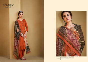 BELLIZA JASHN-E-ISHQ JAM EMBROIDERY PRINTED SUITS AT BEST PRICE