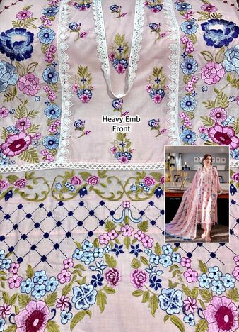 AL ASLAM PAKISTANI LAWN KARACHI SUITS EXPORTER DELHI