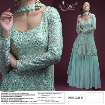 RINAZ FASHION D.NO 1226 COLOUR PAKISTANI SALWAR KAMEEZ WHOLESALER