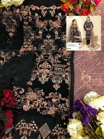 FEPIC ROSEMEEN D 5154 COLOURS GEORGETTE PAKISTANI SUITS CATALOGUE