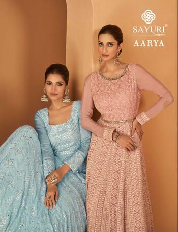 SAYURI DESIGNER AARYA HEAVY SALWAR SUITS NEW CATALOGUE