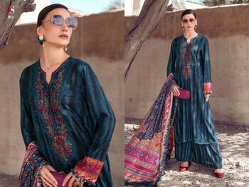 DEEPSY SUITS MARIA B M PRINT 22 VOL 5 1911 TO 1917 SERIES PAKISTANI SUITS