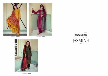 MUMTAZ ARTS JASMINE VOL 3 PASHMINA SALWAR KAMEEZ DISTRIBUTOR IN SURAT