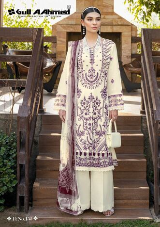 GULL AAHMED LAWN COLLECTION VOL 16 KARACHI SUITS SURAT