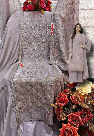 FEPIC ROSEMEEN 5245 SERIES GEORGETTE EMBOIRDERY PAKISTANI SUITS