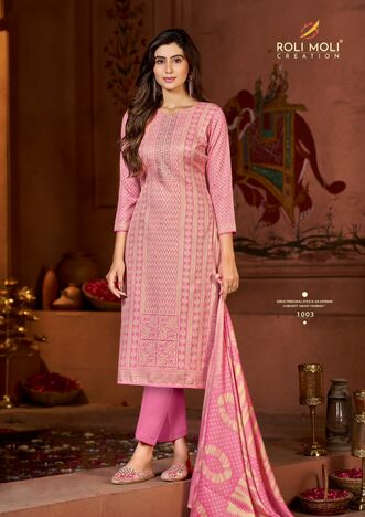 ROLI MOLI KASSESH WINTER COLLECTION SALWAR SUITS WHOLESALER IN SURAT