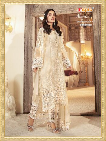 FEPIC ROSEMEEN MARIA B EMBROIDE VOL 4 PAKISTANI SUITS