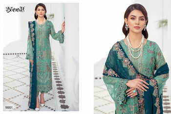 NOOR INLAYS VOL 3 PAKISTANI GEORGETGE SALWAR KAMEEZ SUPPLIER