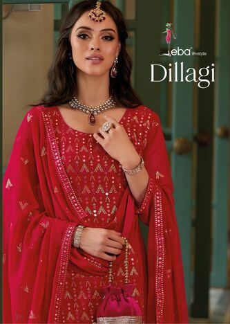 EBA LIFESTYLE DILLAGI HEAVY SALWAR KAMEEZ WHOLESALER SURAT