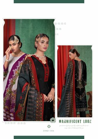 KEVAL FAB SOBIA PLUS LUXURY COTTON KARACHI SUITS CATALOGUE