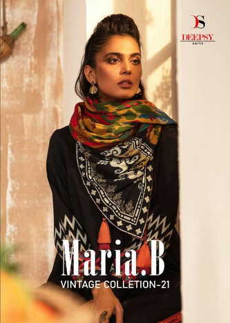 DEEPSY MARIA B VINTAGE COLLECTION PAKISTANI SUITS WHOLESALER