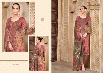 JAIMALA MUGHAL QUEEN PAKISTANI PURE ZAM PRINT SUITS BY ALOK SUITS