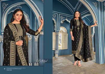 BELLIZA ISHANA VISCOSE DOLA JACQUARD SALWAR SUITS WHOLESALE