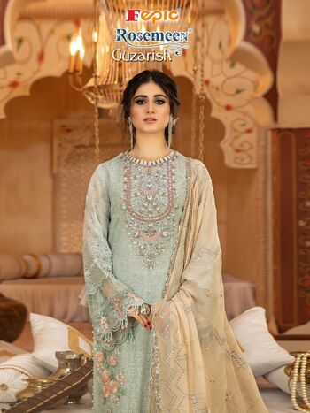 FEPIC ROSEMEEN GUZARISH VOL 2 GEORGETTE PAKISTANI SUITS