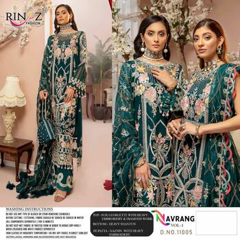 RINAZ FASHION NAVRANG VOL 1 PAKISTANI SUITS LATEST CATALOGUE