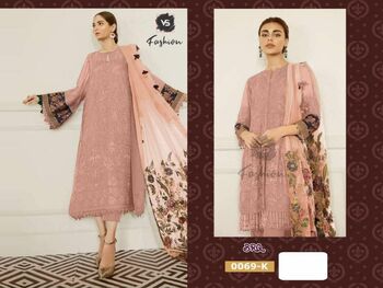 VS FASHION D.NO 69 PAKISTANI GEORGETTE SUITS SUPPLIER SURAT