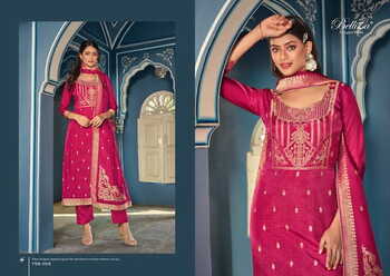 BELLIZA ISHANA VISCOSE DOLA JACQUARD SALWAR SUITS WHOLESALE