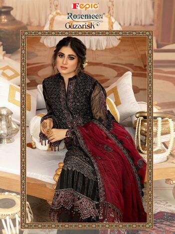 FEPIC ROSEMEEN GUZARISH VOL 2 GEORGETTE PAKISTANI SUITS