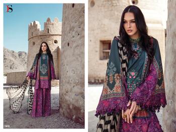 DEEPSY SUITS MARIA B M PRINT 22 VOL 4 1871 TO 1878 SERIES PAKISTANI SUITS CATALOGUE