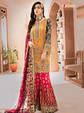 FEPIC ROSEMEEN C 1082 COLOURS PAKISTANI SUITS