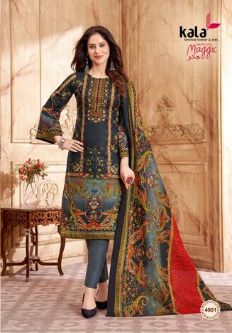 KALA MAGGIC VOL 20 COTTON PRINTED SUITS LATEST CATALOGUE