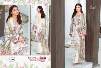 SHREE FABS CHEVRON REMIX COLLECTION VOL 1 PAKISTANI SUITS LATEST CATALOGUE 2022