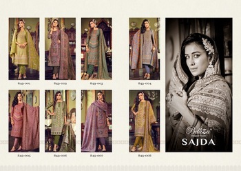 BELLIZA SAJDA MUSLIN SALWAR KAMEEZ SUPPLIER IN SURAT