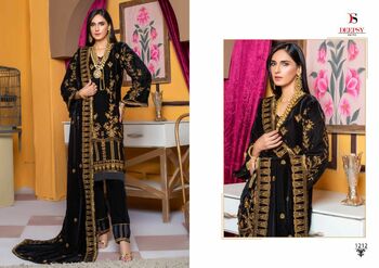 DEEPSY SUITS MERAKISH PAKISTANI VELVET SUITS FOR WINTER COLLECTION 2021