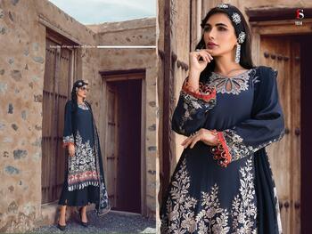 DEEPSY SUITS MARIA B M PRINT 22 VOL 5 1911 TO 1917 SERIES PAKISTANI SUITS