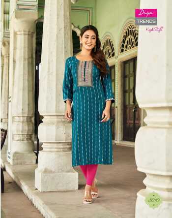 DIYA TRENDS VICTORIA VOL 8 READYMADE KURTI DISTRIBUTOR IN SURAT