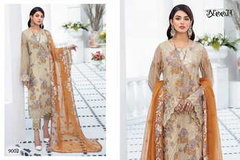 NOOR INLAYS VOL 3 PAKISTANI GEORGETGE SALWAR KAMEEZ SUPPLIER