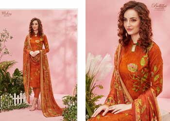 BELLIZA MALANG RAYON DIGITAL PRINTED SUITS LATEST CATALOGUE