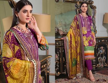 APANA COTTON RAZIA SULTAN VOL 38 COTTON PRINTED KARACHI SUITS CATALOGUE