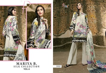 SHREE FABS MARIA B SILK COLLECTION VOL 06 SALWAR KAMEEZ DISTRIBUTOR IN SURAT