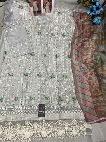 HOOR TEX  22007 TO 22008 LAWN COTTON PAKISTANI SUITS LATEST CATALOGUE