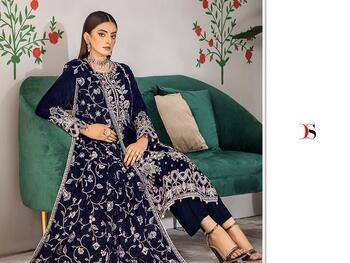 DEEPSY SUITS VELVET 23-3 EMBROIDERY SALWAR KAMEEZ DISTRIBUTOR IN SURAT