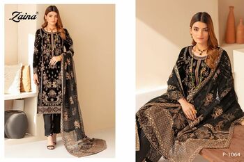 RAMSHA ZAINA VOL 17 GEORGETTE PAKISTANI SUITS