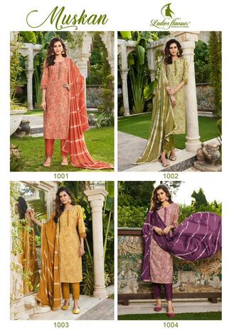 LADIES FLAVOUR MUSKAN DESIGNER KURTIS MANUFACTURING SURAT