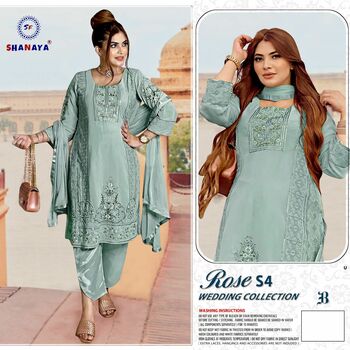 SHANAYA ROSE S4 WADDING COLLCTION PAKISTANI SUITS